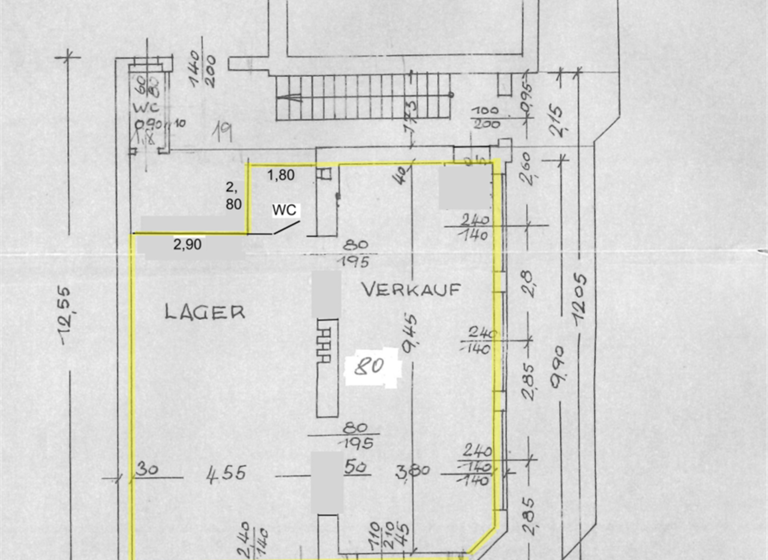Verkaufsfläche zur Miete 1.450 € 80 m² Verkaufsfläche Lienz 9900