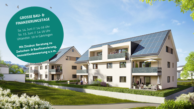 Terrassenwohnung zum Kauf - Neubau provisionsfrei 569.000 € 3 Zimmer 79,6 m² EG Uhlandstraße 10 Gärtringen Gärtringen 71116