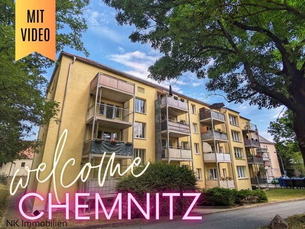 Wohnung zur Miete 460 € 3,5 Zimmer 75,7 m² 3. Geschoss Hans-Sachs-Straße 46 Lutherviertel Lutherviertel 09126