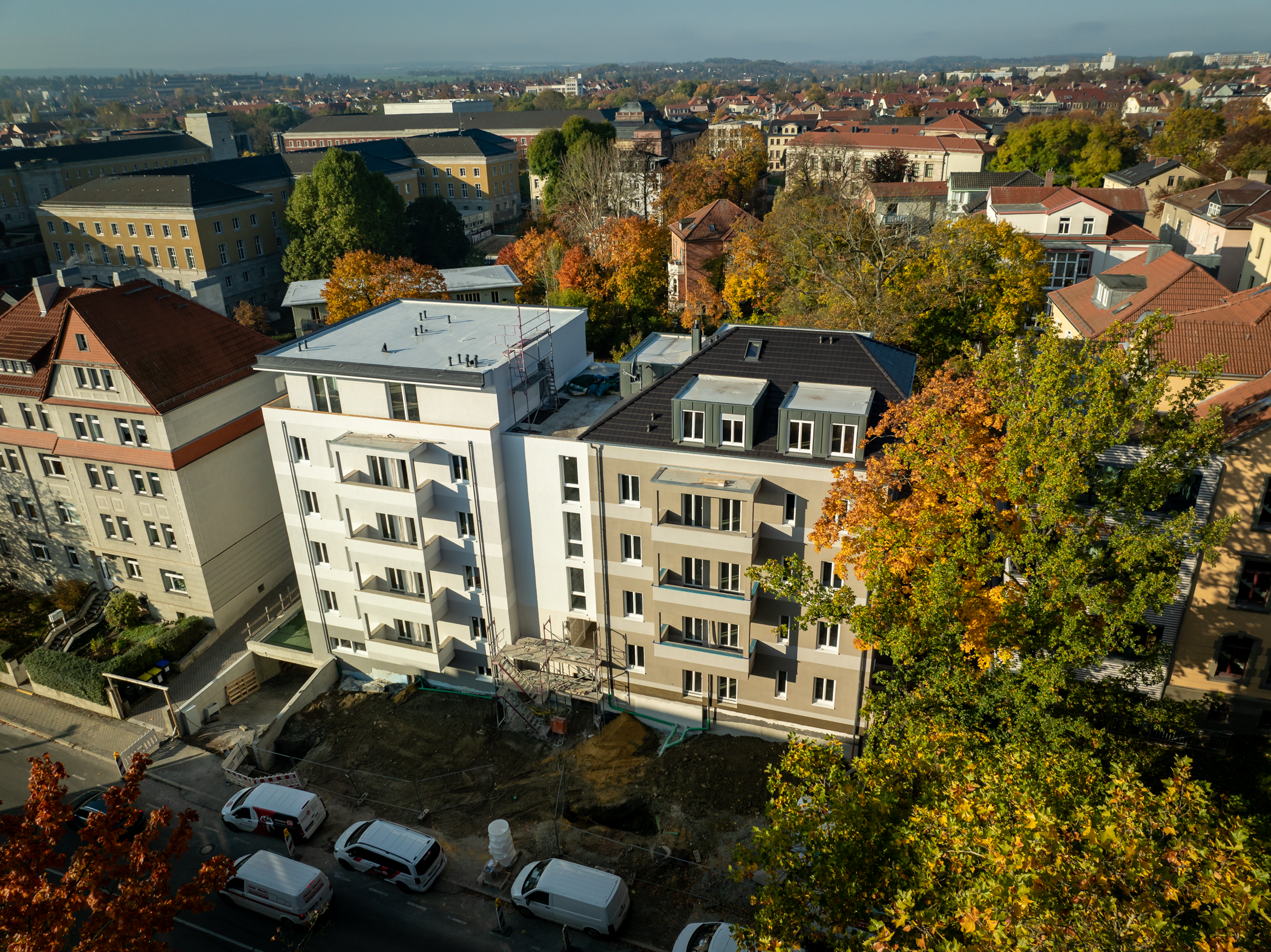 Wohnung zum Kauf provisionsfrei als Kapitalanlage geeignet 277.596 € 2 Zimmer 61 m²<br/>Wohnfläche Friedrich Ebert Straße 9 Nordvorstadt Weimar 99423