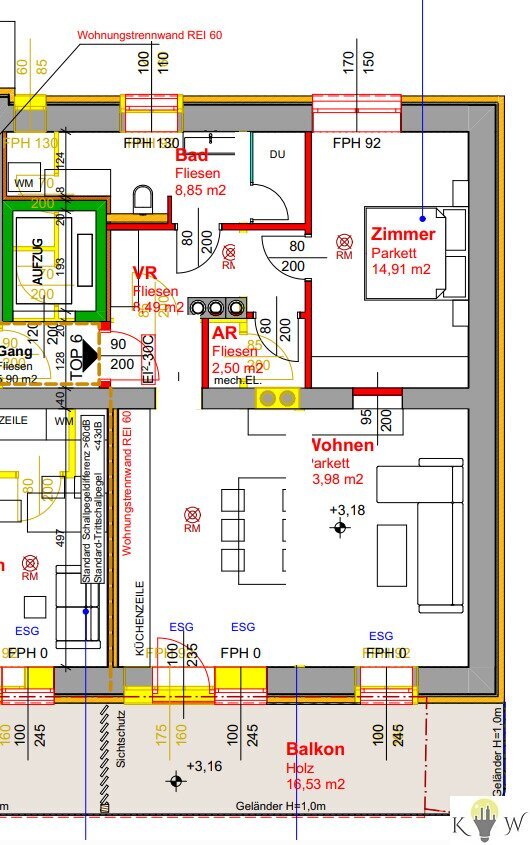 Wohnung zum Kauf provisionsfrei 385.500 € 2 Zimmer 69 m²<br/>Wohnfläche 2.<br/>Geschoss Mörbisch am See 7072