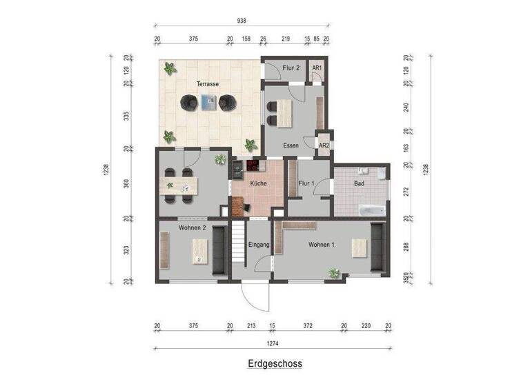 Doppelhaushälfte zum Kauf provisionsfrei 210.000 € 6 Zimmer 170 m² 1.284 m² Grundstück Kalkberg Heringsdorf 23777