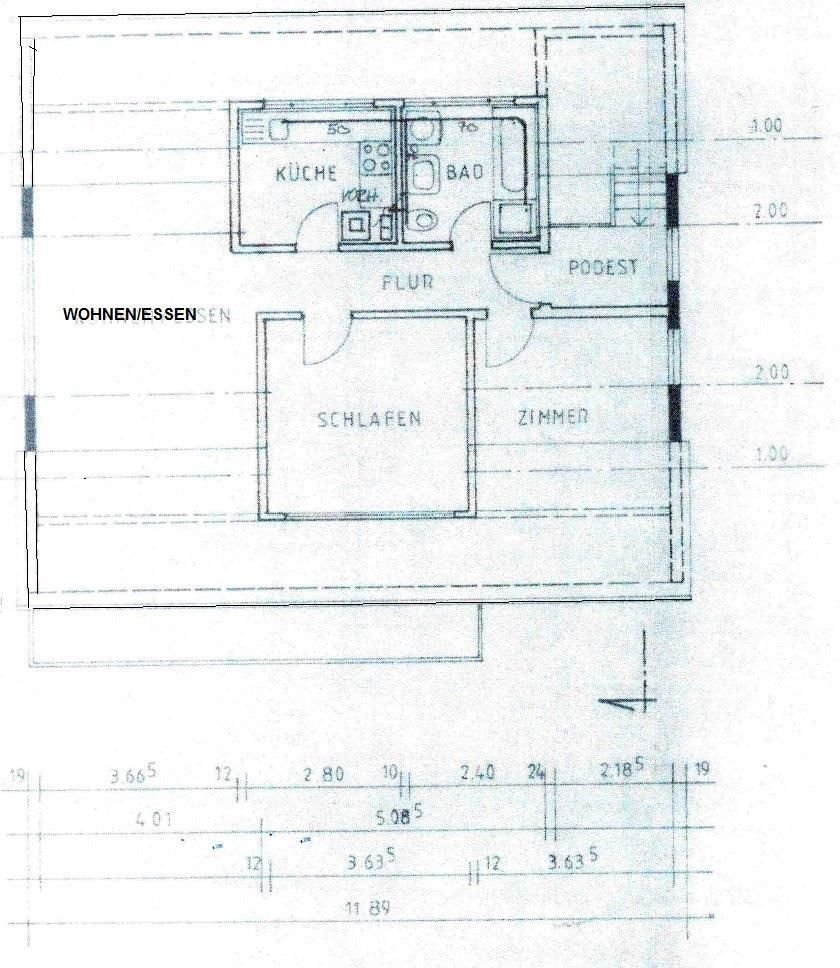 Wohnung zur Miete 550 € 3 Zimmer 60 m²<br/>Wohnfläche Eltersdorf Erlangen 91058