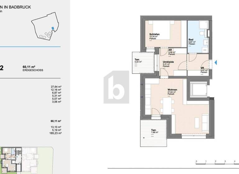 Wohnung zum Kauf 359.000 € 2 Zimmer 60 m² Bad Gastein 5640