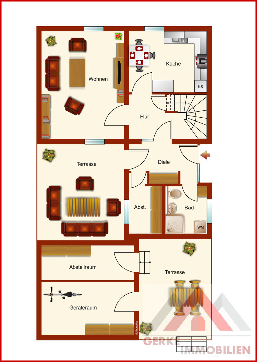 Doppelhaushälfte zum Kauf 160.000 € 3 Zimmer 86 m²<br/>Wohnfläche 906 m²<br/>Grundstück Brilon-Wald Brilon 59929