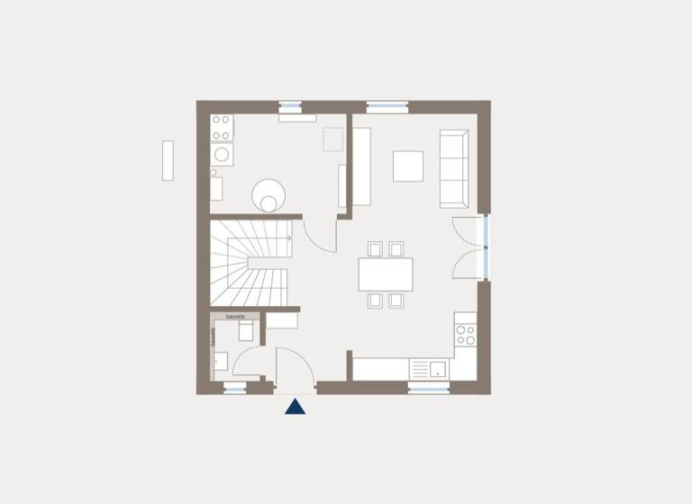 Haus zum Kauf 227.999 € 4 Zimmer 91,1 m² 600 m² Grundstück Riveris 54317