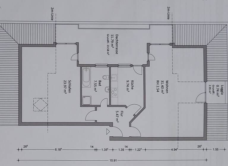 WG-Zimmer zur Miete 1.600 € 2 Zimmer 90 m² Geschoss 3/3 frei ab sofort Glienicke/Nordbahn 16548