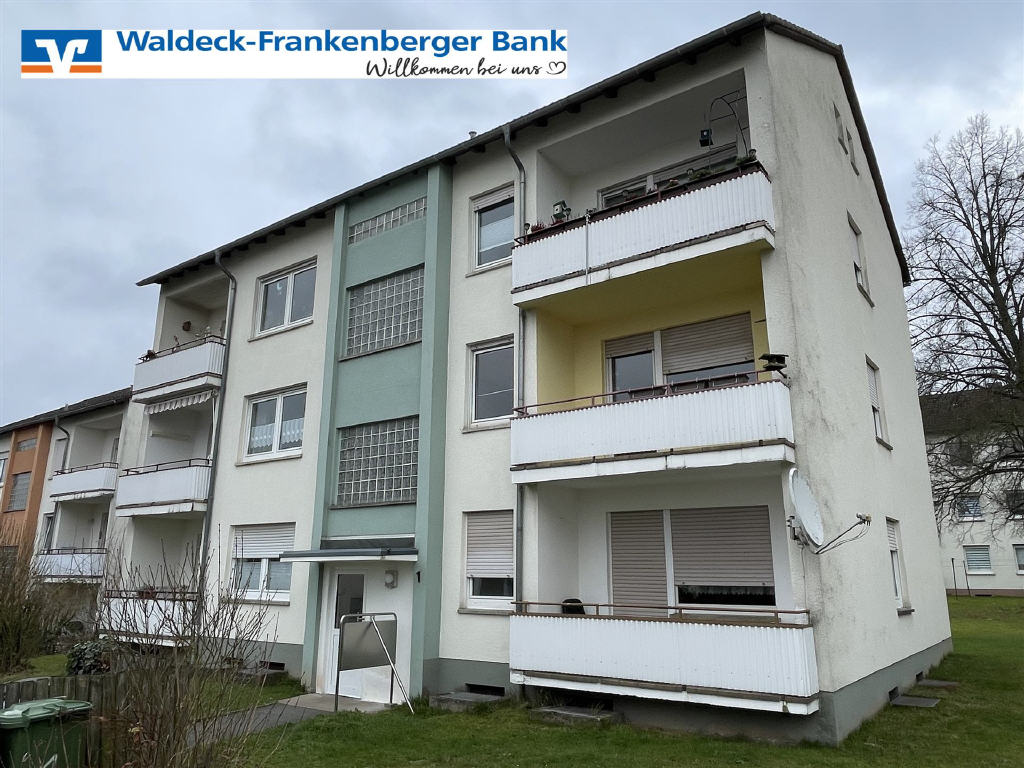 Wohnung zum Kauf 87.500 € 2 Zimmer 50,4 m²<br/>Wohnfläche 1.<br/>Geschoss Frankenberg Frankenberg (Eder)-Frankenberg 35066