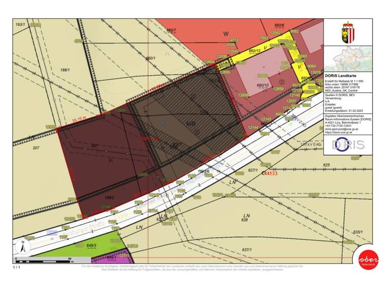 Grundstück zum Kauf 1.305.000 € 8.700 m² Grundstück Salzburger Straße Timelkam 4850