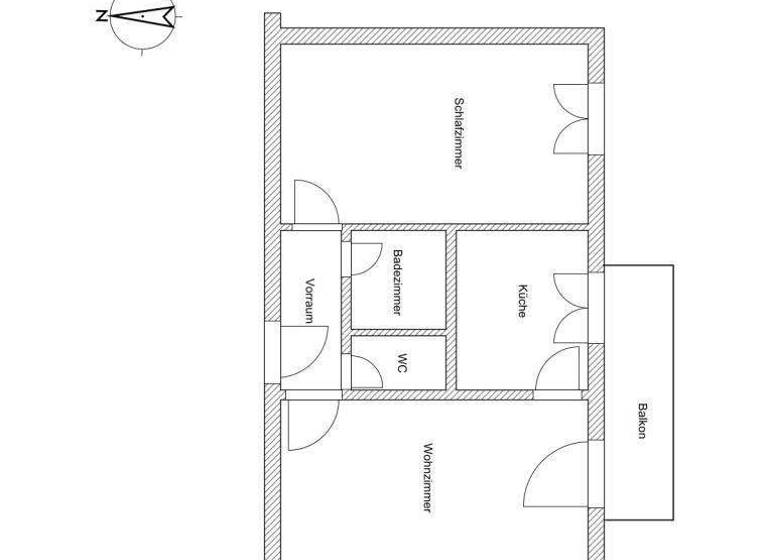Wohnung zur Miete 300 € 2 Zimmer 51,2 m² Aflenz Kurort 8623