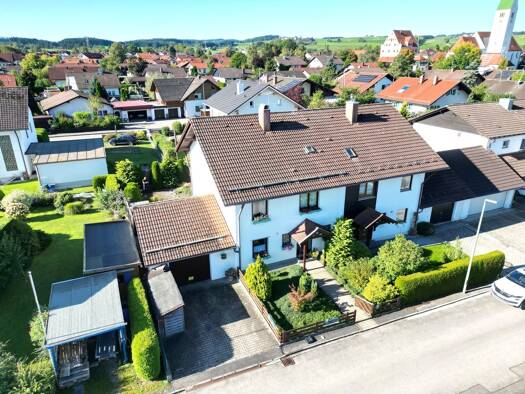 Doppelhaushälfte zum Kauf 420.000 € 5 Zimmer 152 m² 365 m² Grundstück Unterthingau 87647