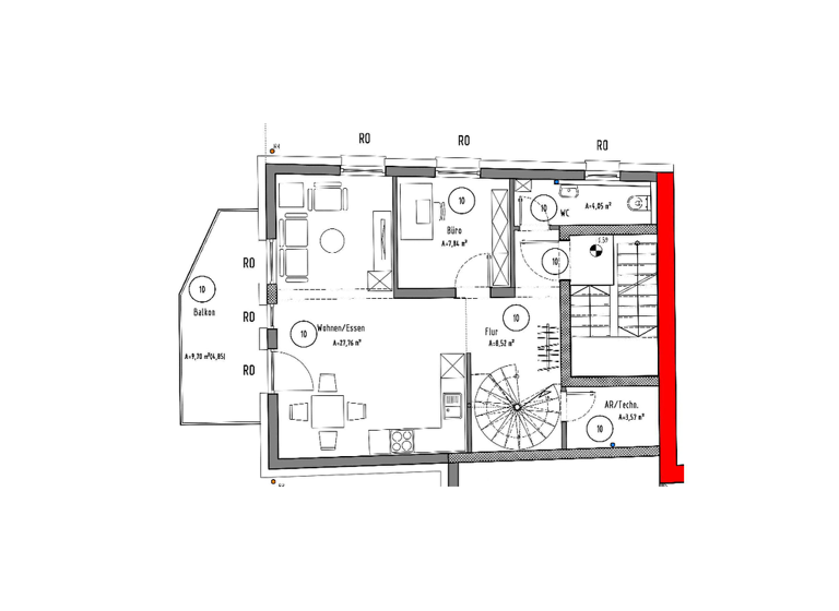 Wohnung zum Kauf provisionsfrei als Kapitalanlage geeignet 415.000 € 96,4 m² Nikolausufer 58 Kues Bernkastel-Kues 54470