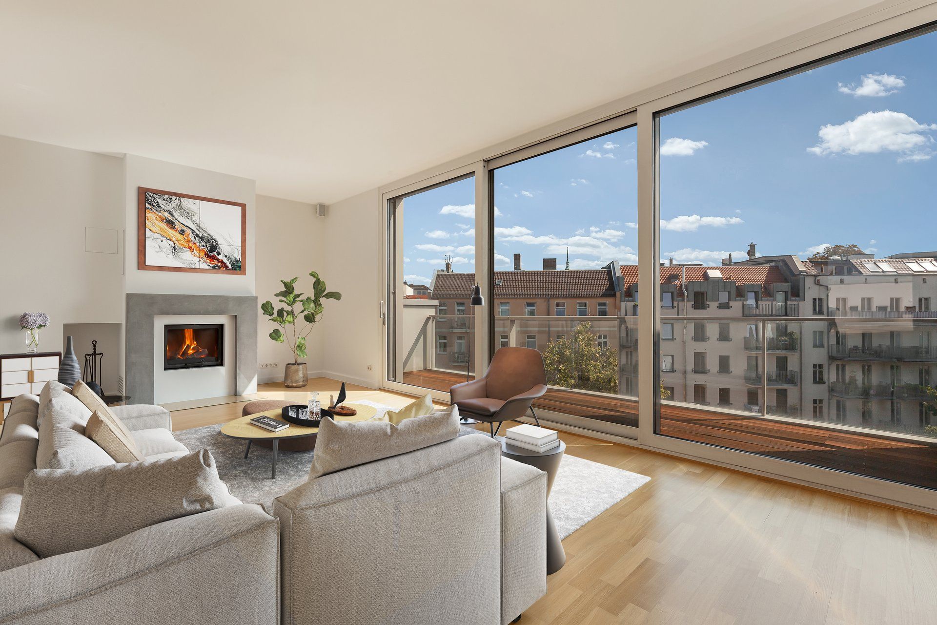 Penthouse zum Kauf 3.399.000 € 6 Zimmer 242 m²<br/>Wohnfläche 6.<br/>Geschoss Prenzlauer Berg Berlin 10435