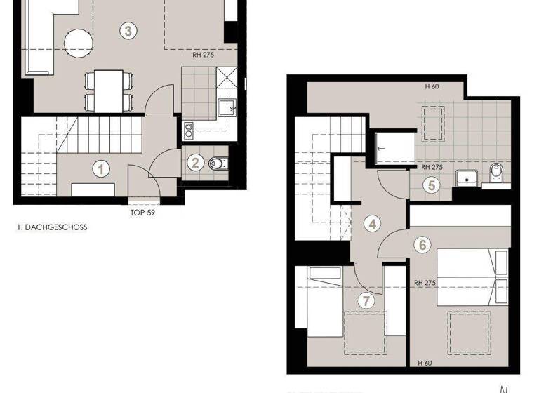 Wohnung zum Kauf 355.000 € 3 Zimmer 67,1 m² Wien 1140