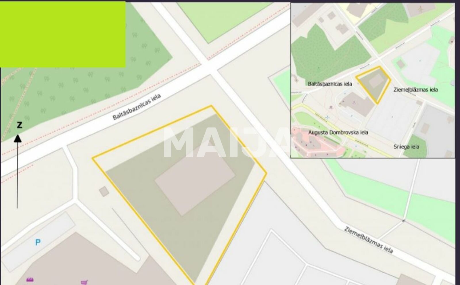 Grundstück zum Kauf 280.000 € 1.762 m²<br/>Grundstück Riga 1015