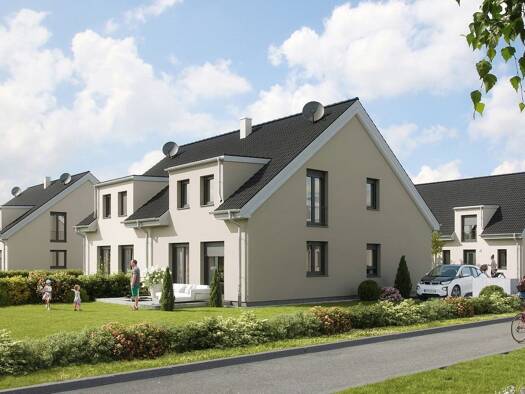 Doppelhaushälfte zum Kauf - Neubau provisionsfrei 429.900 € 4 Zimmer 131,7 m² 368 m² Grundstück frei ab sofort Von-Dechow-Straße 28 Pütnitz Ribnitz-Damgarten 18311