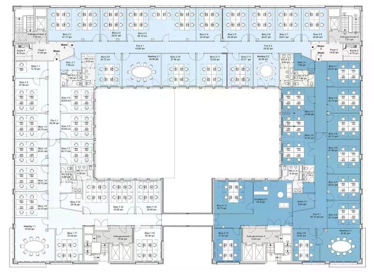 Bürofläche zur Miete provisionsfrei 16,50 € 860 m² Bürofläche Bockenheim Frankfurt am Main 60486