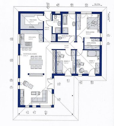 Bungalow zum Kauf 598.212 € 4,5 Zimmer 135 m² 850 m² Grundstück Stetten Haigerloch 72401