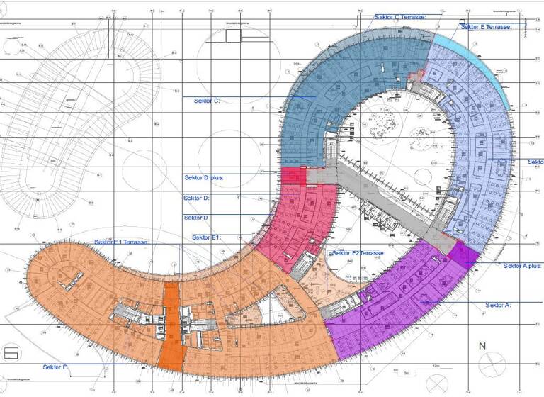 Bürofläche zur Miete provisionsfrei 22 € 882 m² Bürofläche Kesselstraße 5-7 Hafen Düsseldorf 40221