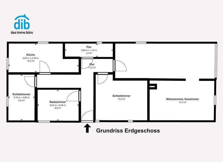 Einfamilienhaus zum Kauf provisionsfrei 275.400 € 4 Zimmer 103 m² 1.246 m² Grundstück Lübsee Menzendorf 23923