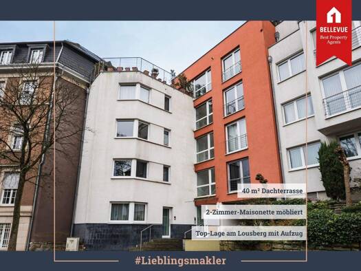 Maisonette zur Miete 1.200 € 2 Zimmer 78 m² 4. Geschoss Aachen 52070