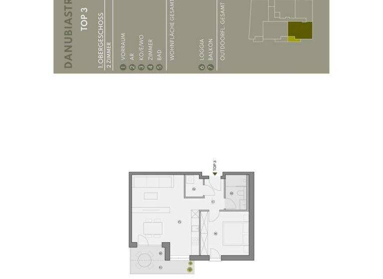 Wohnung zum Kauf - Erstbezug 246.200 € 2 Zimmer 49,5 m² Mannswörth 2320