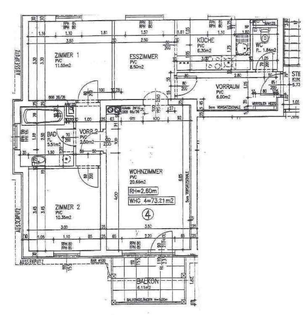 Wohnung zur Miete 610 € 4 Zimmer 73,1 m²<br/>Wohnfläche 31.03.2025<br/>Verfügbarkeit Pöggstall 3650