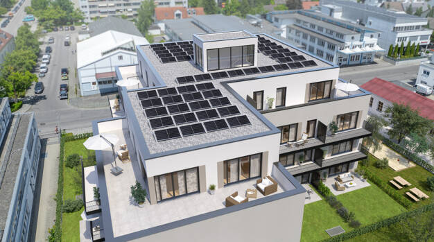 Wohnung zum Kauf - Neubau 1.165.000 € 4 Zimmer 129,8 m² 3. Geschoss Germering Germering 82110