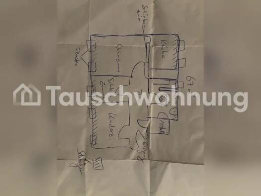 Wohnung zur Miete Tauschwohnung 420 € 3 Zimmer 67 m² Connewitz Leipzig 04277