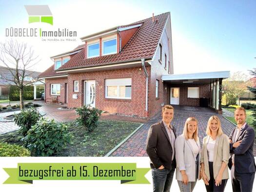 Doppelhaushälfte zur Miete 850 € 4 Zimmer 115 m² 515 m² Grundstück frei ab 15.12.2025 Detern 26847