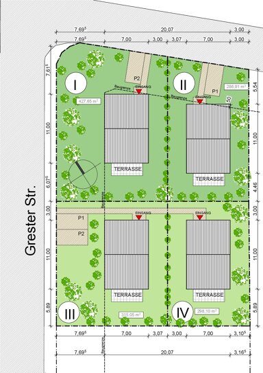 Grundstück zum Kauf 125.000 € 300 m² Grundstück Grester Straße 98 Asemissen Leopoldshöhe 33818