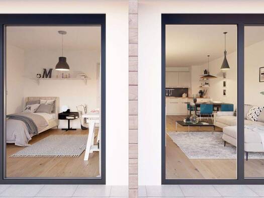 Wohnung zur Miete 880 € 2 Zimmer 54,1 m² 3. Geschoss frei ab 01.02.2026 An der Steinernen Bank 9 Pentling 93080