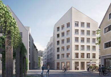 Wohnung zum Kauf - Erstbezug provisionsfrei 890.000 € 3 Zimmer 100,7 m² 2. Geschoss Altstadt Ulm 89073