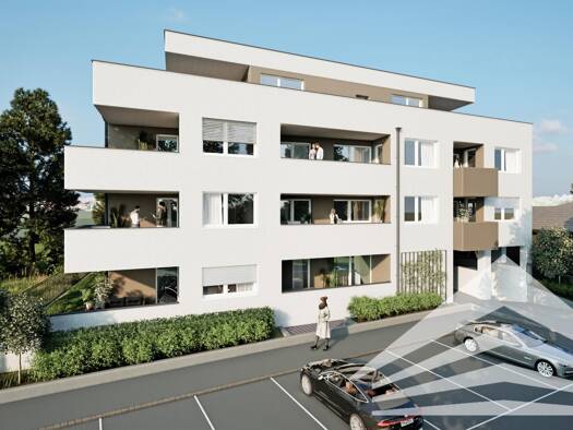 Wohnung zum Kauf - Erstbezug 309.000 € 3 Zimmer 69,2 m² 1. Geschoss Gartenstraße 1 Perg 4320