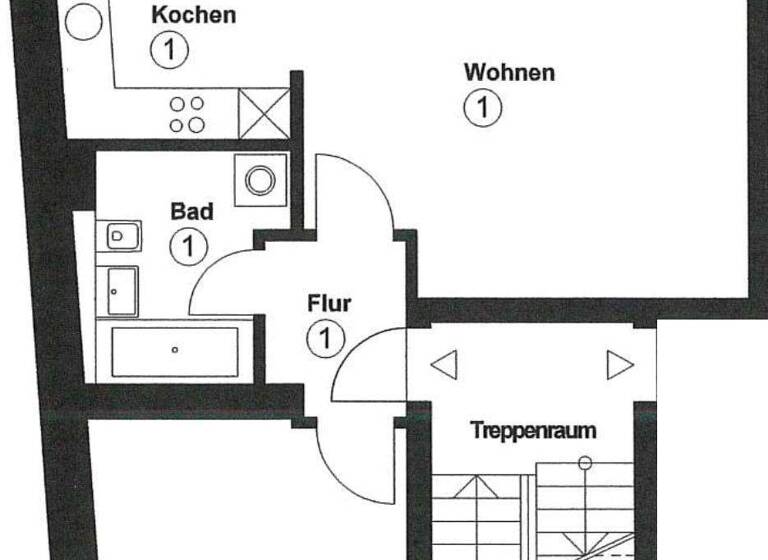 Wohnung zur Miete 600 € 2 Zimmer 53,5 m² frei ab sofort Torgauer Straße 94-98 Sellerhausen-Stünz Leipzig 04318