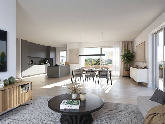 Penthouse zum Kauf - Neubau provisionsfrei 873.655 € 4 Zimmer 151,9 m² 3. Geschoss Schulstraße 10b Oberhausen Rheinhausen 79365
