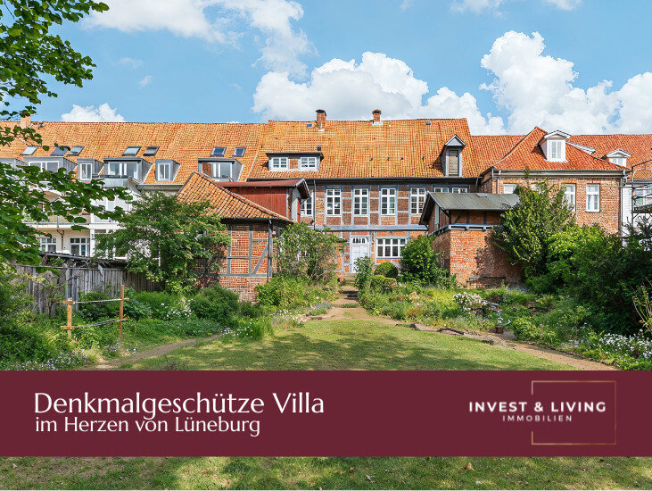 Villa zum Kauf 1.290.000 € 12 Zimmer 404,6 m²<br/>Wohnfläche 1.021 m²<br/>Grundstück Altstadt Lüneburg 21335