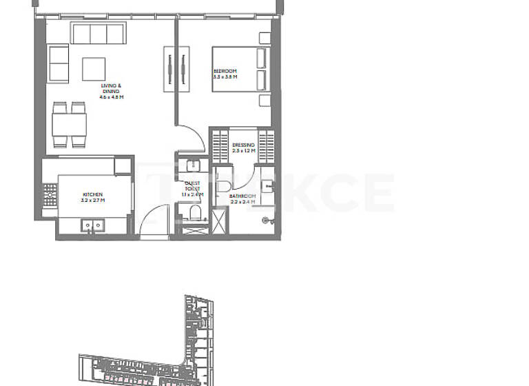 Wohnung zum Kauf 899.000 € 4 Zimmer 271 m² 6. Geschoss Sharjah