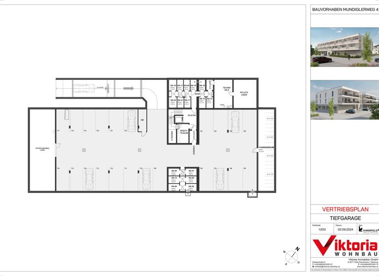 Wohnung zum Kauf - Neubau 228.000 € 2 Zimmer 44,7 m² Wals-Siezenheim 5071