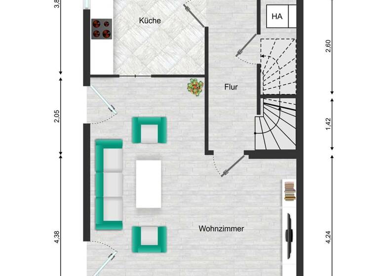 Reihenendhaus zum Kauf 850.000 € 5 Zimmer 149 m² 229 m² Grundstück Glarner Straße 22 Lichterfelde Berlin 12205