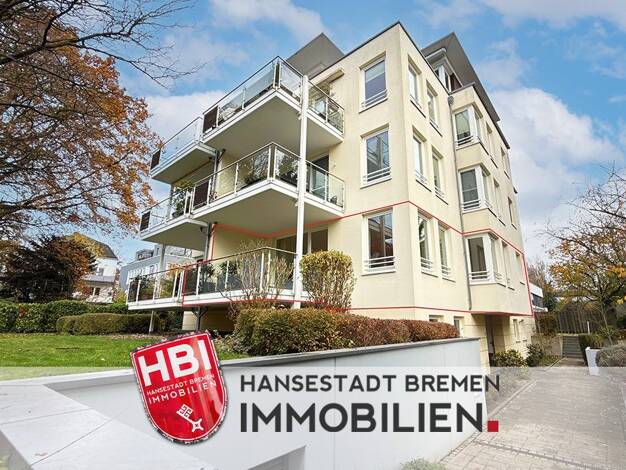 Wohnung zur Miete 1.456 € 3 Zimmer 104 m² 1. Geschoss Gete Bremen 28211