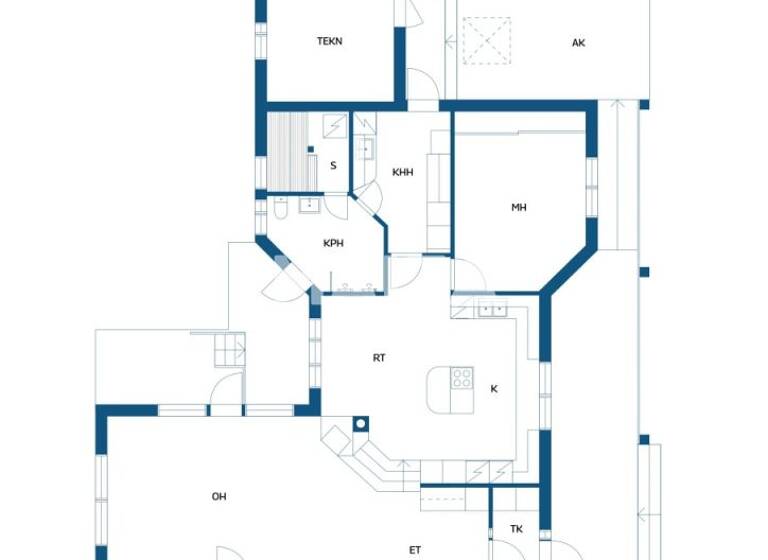 Einfamilienhaus zum Kauf 325.000 € 5 Zimmer 149 m² 1.886 m² Grundstück Tanhukaari 39 Turku 21330