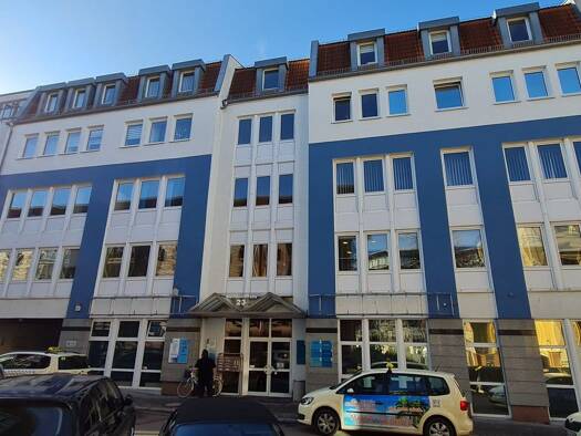 Praxis zur Miete provisionsfrei 9 Zimmer 125 m² Bürofläche Niemeyerstraße 23 Innenstadt Halle (Saale) 06110