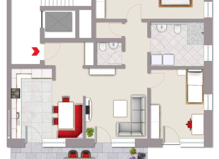 Wohnung zum Kauf provisionsfrei 429.500 € 3 Zimmer 97,1 m² Oettingen 86732