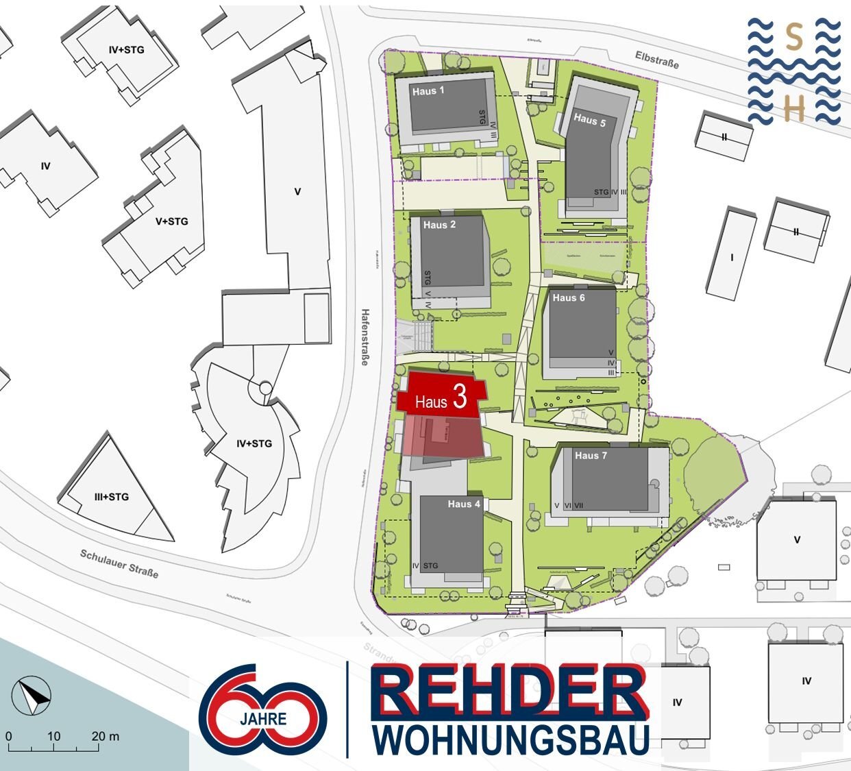 Wohnung zur Miete 2.395 € 4 Zimmer 127,8 m²<br/>Wohnfläche 3.<br/>Geschoss 01.02.2025<br/>Verfügbarkeit Hafenstraße 39 Wedel 22880