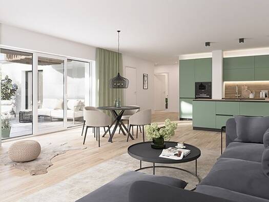 Wohnung zum Kauf - Neubau provisionsfrei als Kapitalanlage geeignet 775.900 € 3 Zimmer 98,3 m² Müssenredder 2 f Poppenbüttel Hamburg 22399