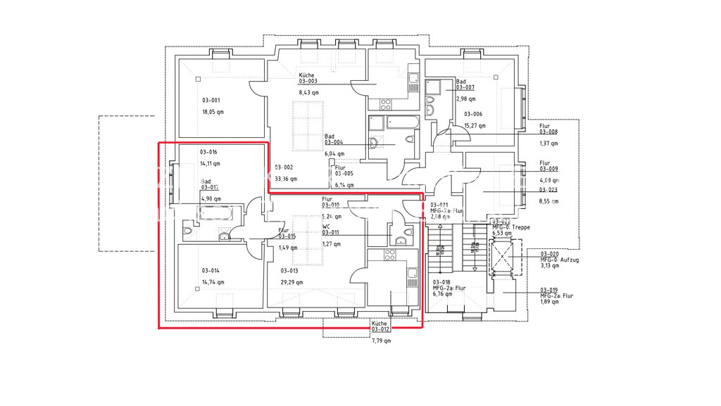 Bürofläche zur Miete 1.171 € 78,8 m²<br/>Bürofläche Inselstraße 27 Zentrum 04103 Leipzig