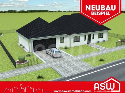 Bungalow zum Kauf - Erstbezug provisionsfrei 615.000 € 3 Zimmer 123 m² 644 m² Grundstück Herzlake Herzlake 49770