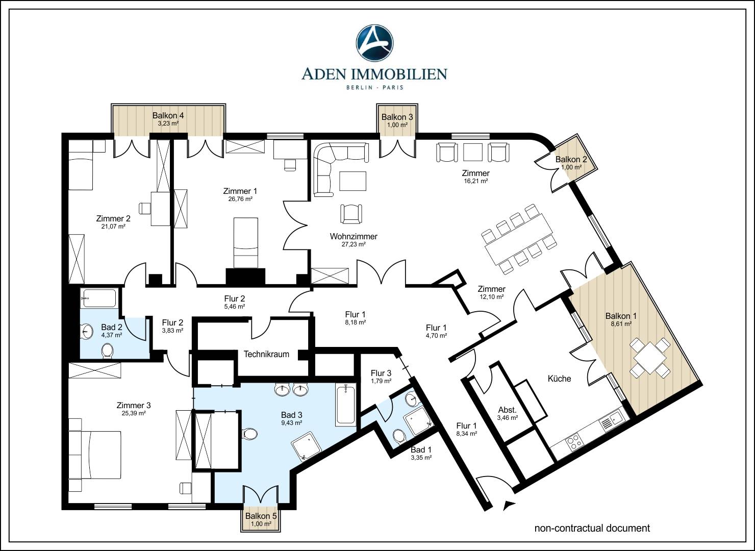 Wohnung zum Kauf 2.900.000 € 4 Zimmer 256,4 m²<br/>Wohnfläche 2.<br/>Geschoss Tiergarten Berlin 10785