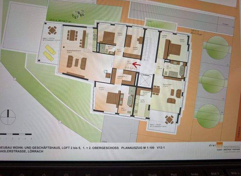 Wohnung zum Kauf 695.000 € 4 Zimmer 144 m² 1. Geschoss frei ab 01.05.2026 Baslerstraße 83 Stetten Lörrach 79540